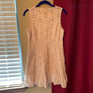 Baby Pink Eyelet Dress